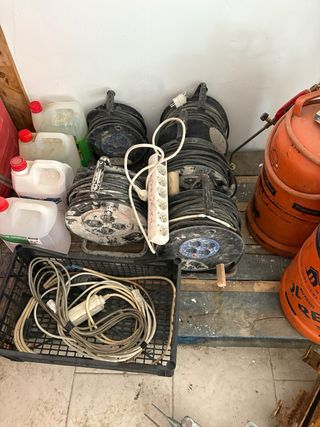 Lote maquinaria y herramientas construcción