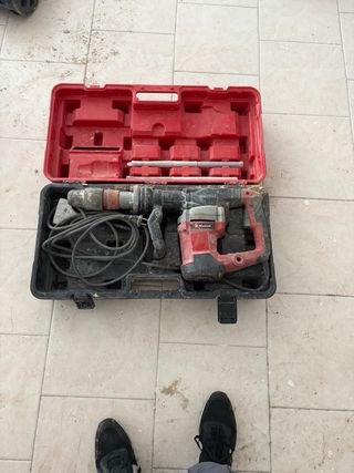 Lote maquinaria y herramientas construcción