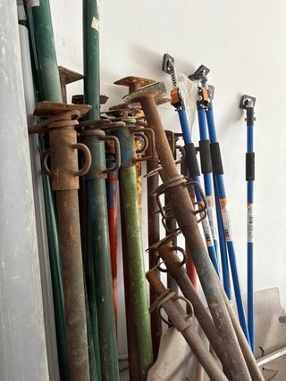 Lote maquinaria y herramientas construcción