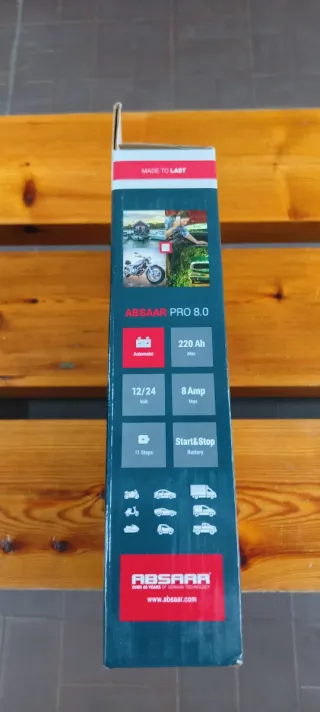 Cargador Baterías ABSAAR PRO 8.0