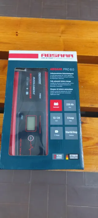 Cargador Baterías ABSAAR PRO 8.0