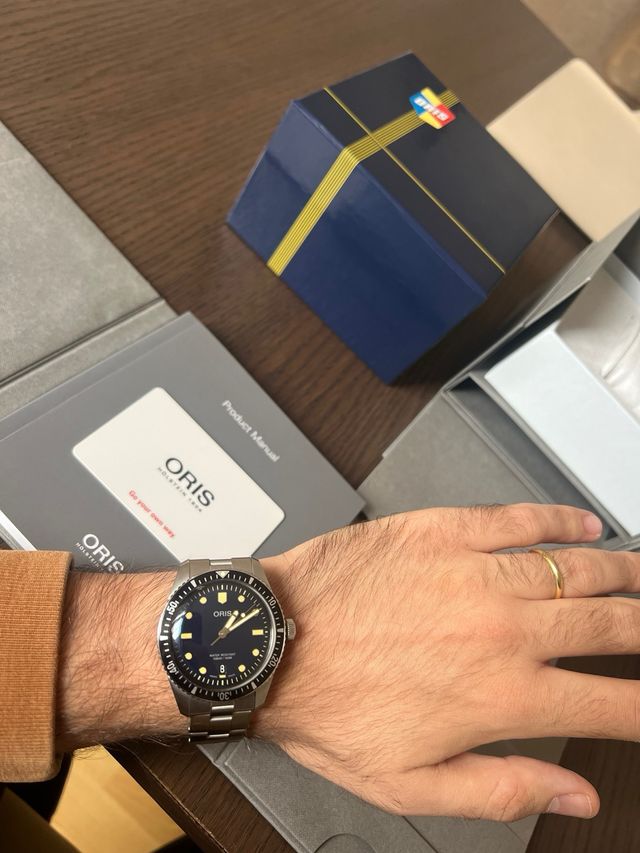 Oris Diver Sixty-Five 40mm Azul
