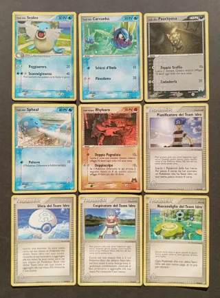 Carte Pokémon EX Team Idro vs Team Magma