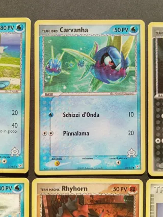 Carte Pokémon EX Team Idro vs Team Magma