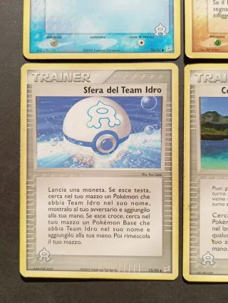 Carte Pokémon EX Team Idro vs Team Magma