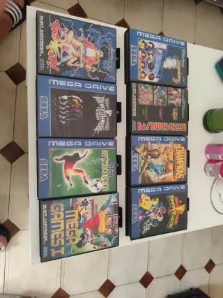 Lote 8 Juegos Mega Drive Sega