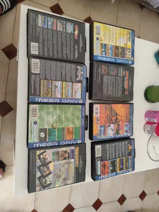 Lote 8 Juegos Mega Drive Sega