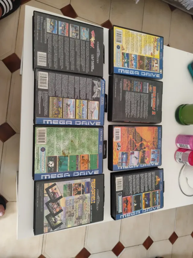 Lote 8 Juegos Mega Drive Sega