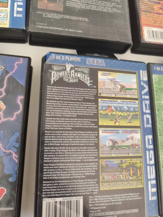 Lote 8 Juegos Mega Drive Sega