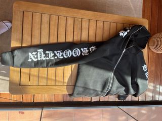 Chaqueta Brooklyn Negra con Logo