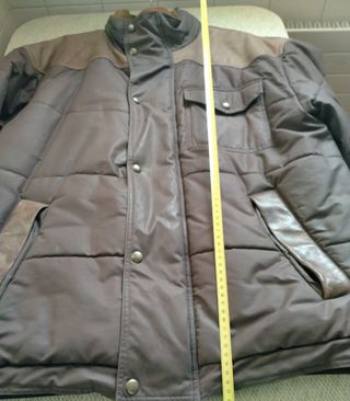 Parka hombre Italiana "Trussardi Sport" XXL-Marròn
