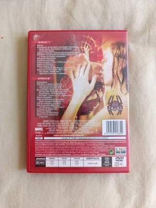 DVD Spiderman (Acción/Fantasía)