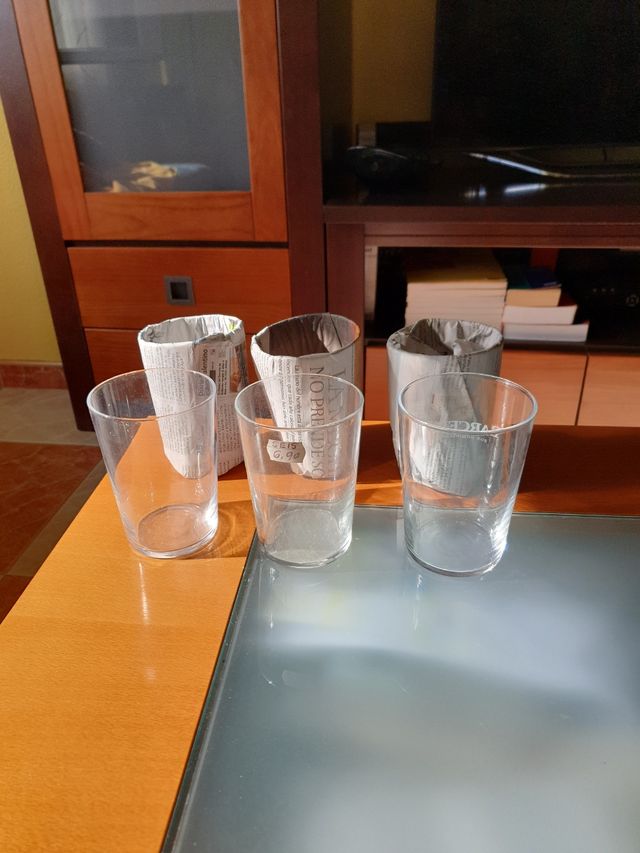 6 VASOS ANCHO CUBATA!!