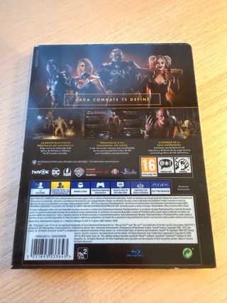 Injustice 2 PS4 Edición Steelbook