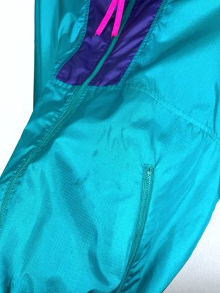 Giacca antivento Columbia Vintage anni '90 Donna Multicolore