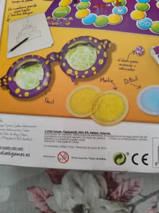 Juego Sin Palabras Junior Goliath