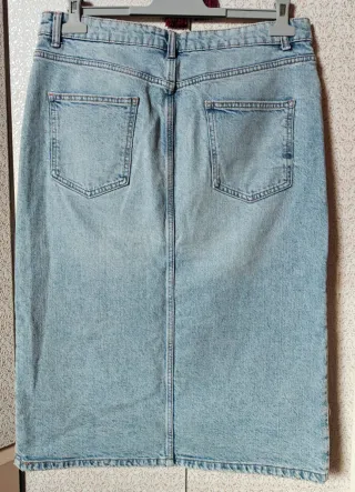 Falda vaquera midi Zara nueva