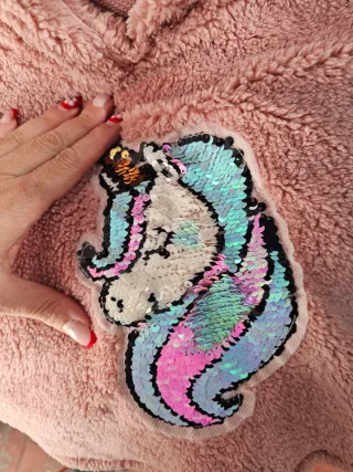 Pocho niña borreguito rosa