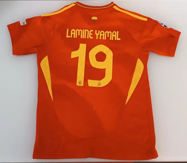 Equipación España niño Yamal