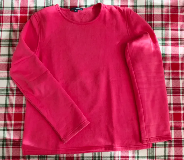 Sudadera rosa tejido térmico