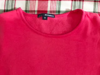 Sudadera rosa tejido térmico