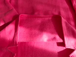 Sudadera rosa tejido térmico