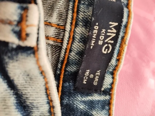 Vaquero elástico Mango Talla 6