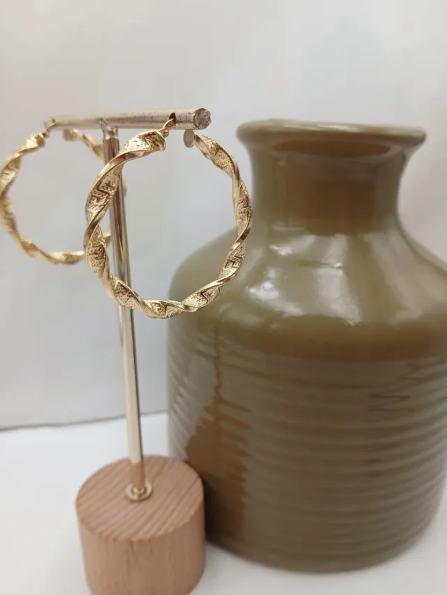 Pendientes Aro Oro 18k