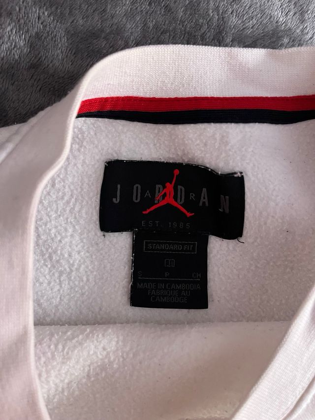 Sudadera Jordan Air Blanca Unisex