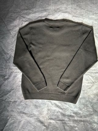 Maglione Arte nero con logo