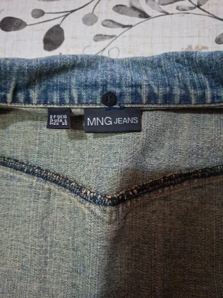 Chaqueta tejana con pelo