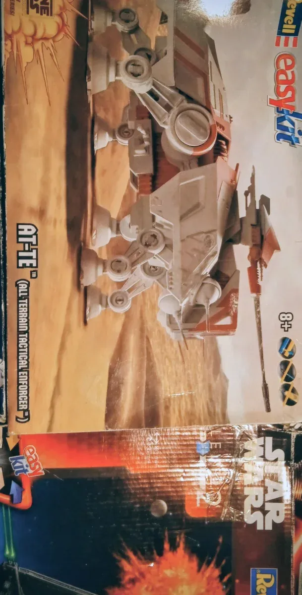 Maquetas Star Wars AT-TE Revell Easy Kit.