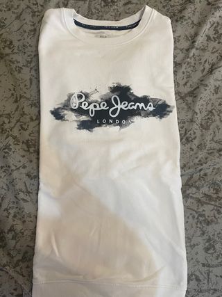 Sudadera Pepe Jeans Blanca
