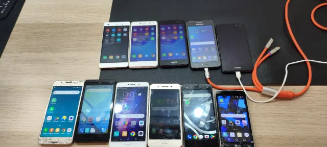 Lote 10 Teléfonos Móviles (Leer Descripción)