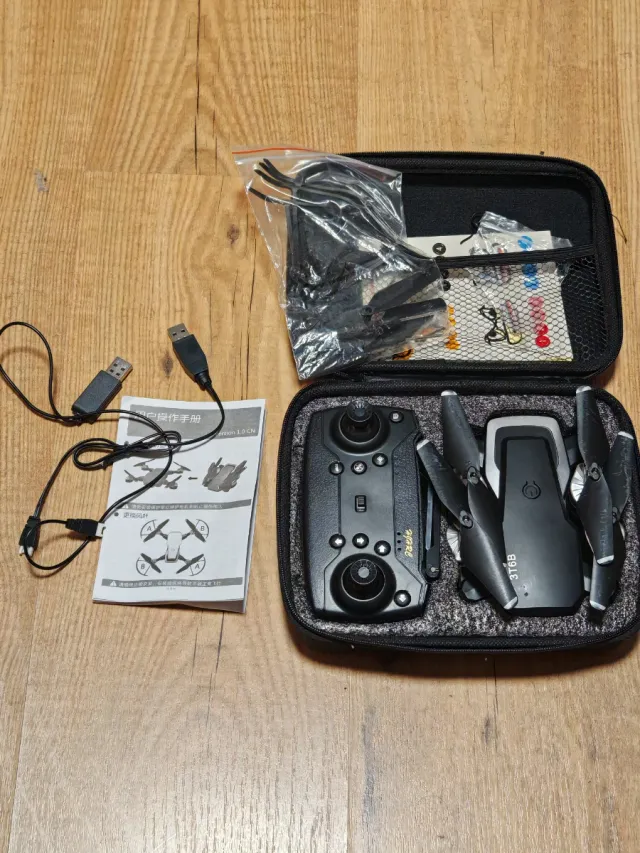 Dron HJHRC 3T6B Preto