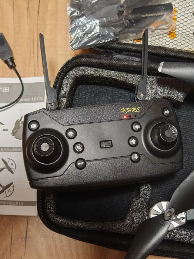 Dron HJHRC 3T6B Preto