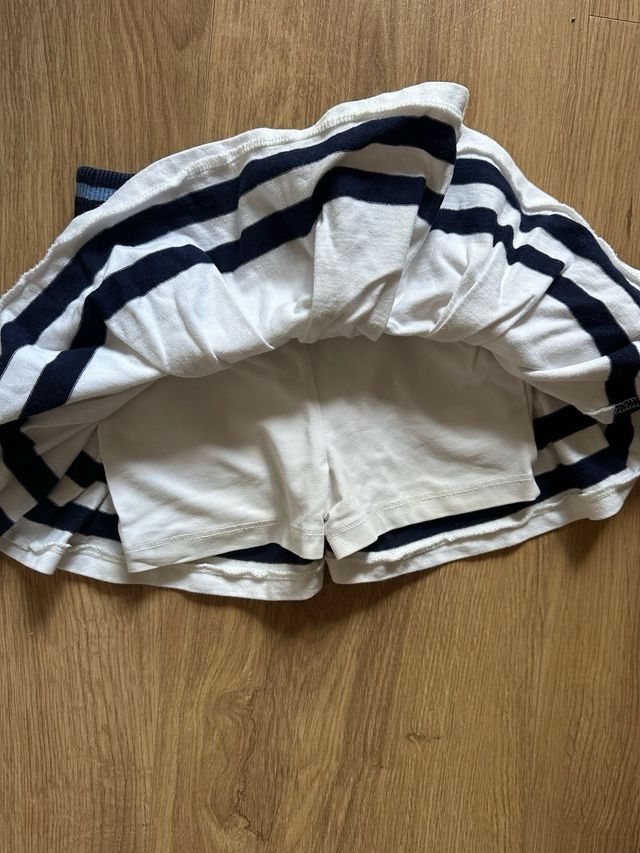 Falda niña Ralph Lauren blanca