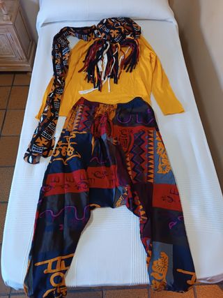 Disfraz africano carnaval