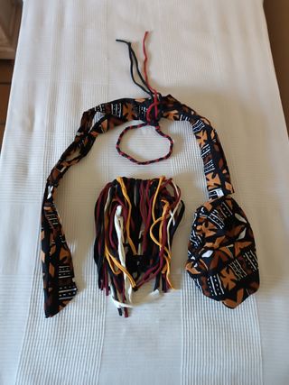 Disfraz africano carnaval