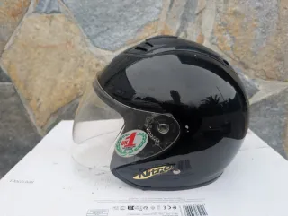 Casco Moto Nitro Talla XL Negro