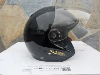 Casco Moto Nitro Talla XL Negro
