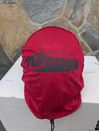 Casco Moto Nitro Talla XL Negro