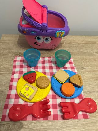 2 Cestas de picnic de juguete