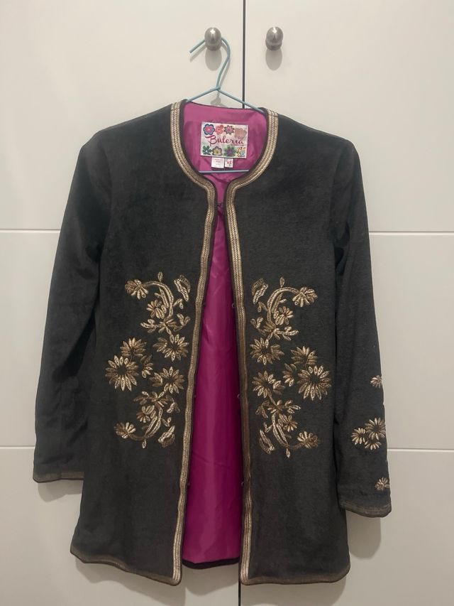Casaca Flamenco Bulería Bordada Talla XS