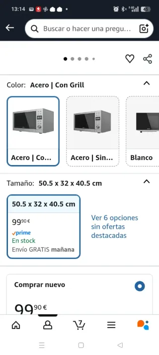 Microondas Cecotec GrandHeat 2010