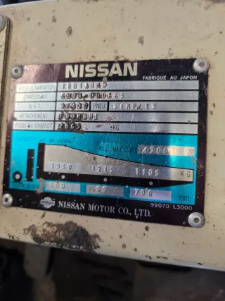 Carretilla Elevadora Nissan