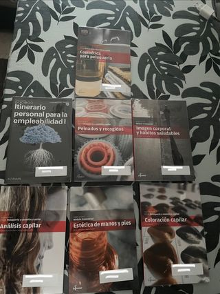 Libros Peluquería y Cosmética Capilar