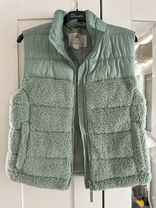 Chaleco Aeropostale Verde Talla S