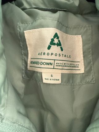 Chaleco Aeropostale Verde Talla S