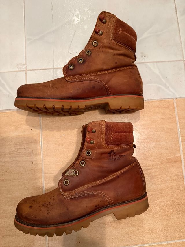 Botas Panama Jack Marrones para Restaurar